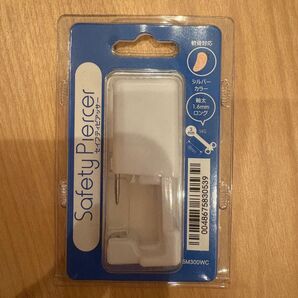 【早い者勝ち!】セイフティピアッサー 軟骨対応 シルバー 1.6mm ロング 3mm 14G 14ゲージ 医療用ステンレス製