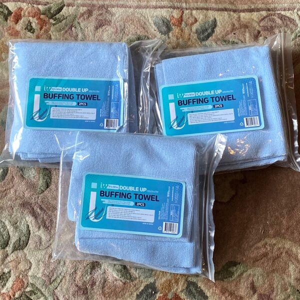 it's win Double Up Buffing Towel 6枚セット