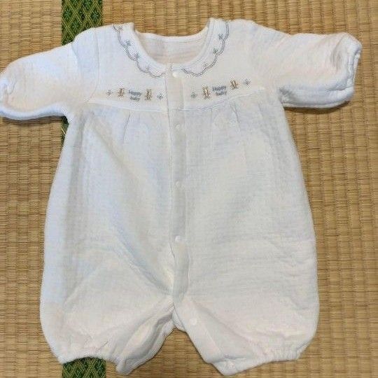 【美品】新生児 ツーウェイ・ドレスオール 50~60セレモニーにも