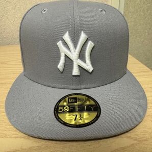 ニューエラ 59FIFTY グレー