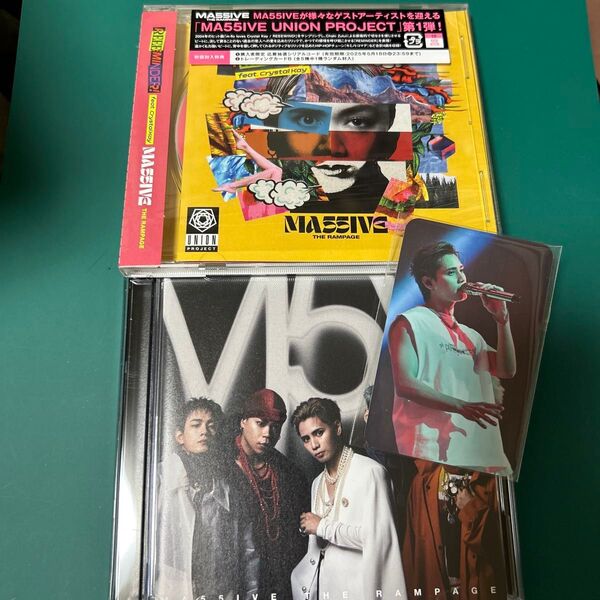 神谷健太 トレカ MA55IVE THE RAMPAGE CD