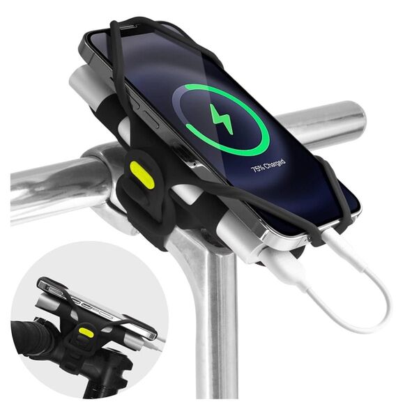 自転車 スマホ ホルダー バイク ステム用 4.7-7.2インチのスマホに対応