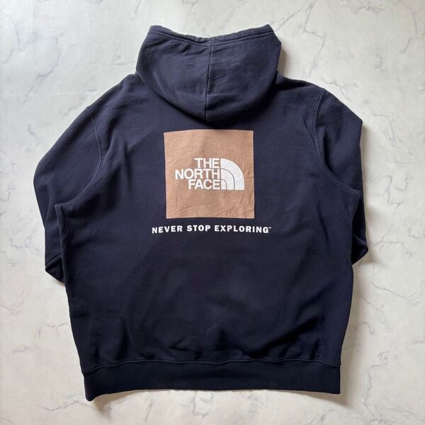 THE NORTH FACE ノースフェイス ネイビー フードパーカー トレーナー