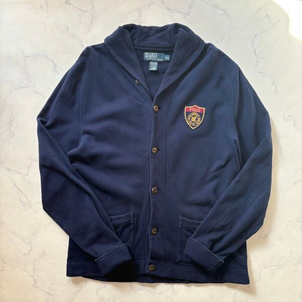 POLO Ralph Lauren エンブレム コットンカーディガン