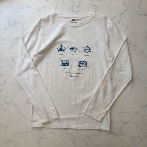 SNOW PEAK スノーピーク 長袖Tシャツ