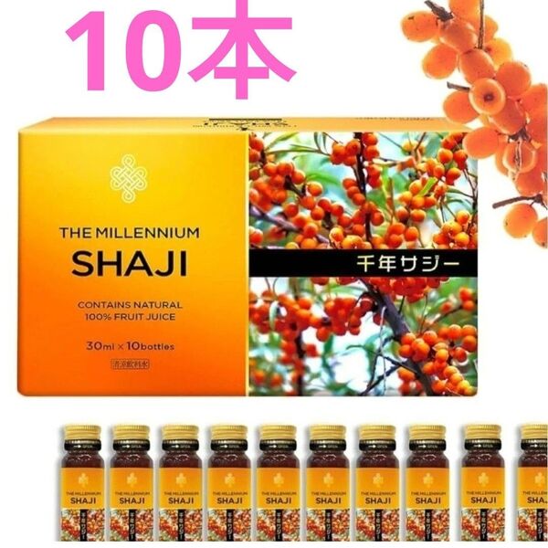 千年サジー 30ml × 10本(1箱) 沙棘 置き換えダイエット 鉄分 健康ドリンク