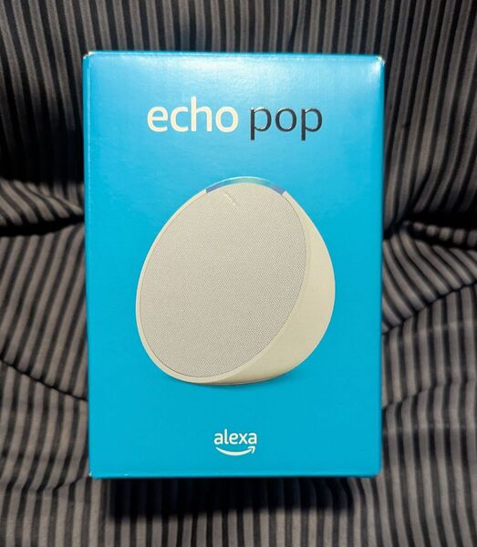 Echo Pop (エコーポップ) - コンパクトスマートスピーカー with Alexa グレーシャーホワイト