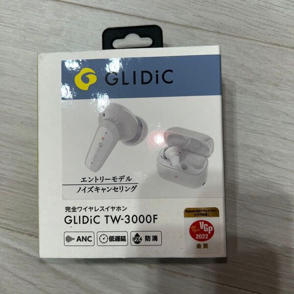 GLIDIC 完全ワイヤレスイヤホン TW-3000F ホワイト 未使用