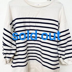 niko and... ボーダー柄トップス