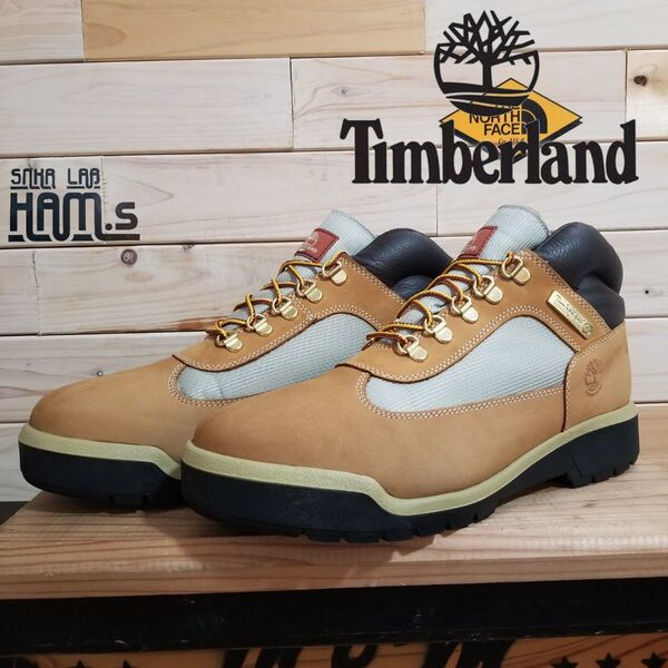 美品 Timberland フィールドブーツ 28.5 防水 レザー WP ティンバーランド ウォータープルーフ ウィート