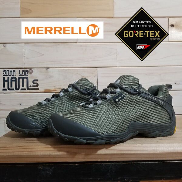 極美品 MERRELL カメレオン 7 ストーム ゴアテックス 25.5 CHAMELEON 7 STORM GORE-TEX