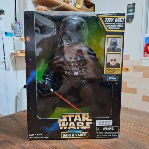 1998年 新品 開封済 レア スターウォーズ 12インチ エレクトニック・ダースベイダー ハズブロ Kenner Hasbro