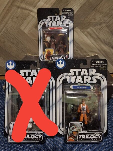 未開封 スターウォーズ ベーシックフィギュア スカイウォーカー ジャワ 2セット STAR WARS スター・ウォーズ