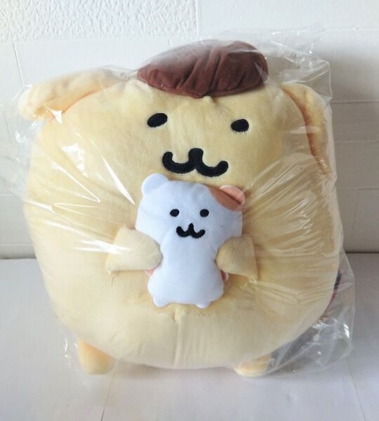 ナガノ サンリオ コラボ マフィンと一緒 BIG ぬいぐるみ ポムポムプリン sanrio