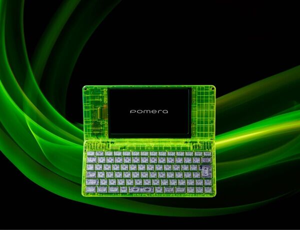 デジタルメモ「ポメラ」DM250XY Crystal Neon Yellow キングジム