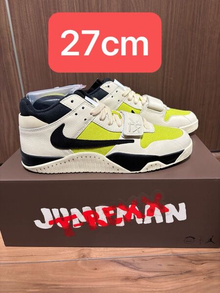 Travis Scott × Nike Jordan Jumpman Jack TR CJ1 T-Rexx 27cm トラヴィス