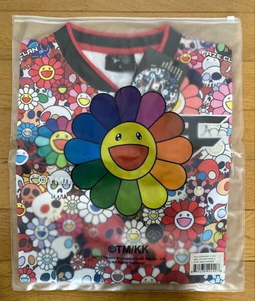 【Sサイズ】村上隆 FaZe × Murakami Jersey Red カイカイキキ 赤
