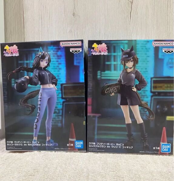 ウマ娘 プリティーダービー BoC’z ホッコータルマエ&シュヴァルグラン フィギュア