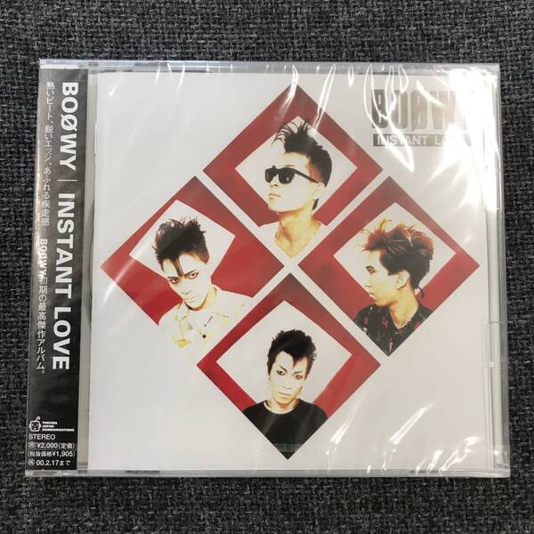 新品未開封CD☆BOΦWY。. INSTANT LOVE(1998/02/18) /<TKCA71347>: