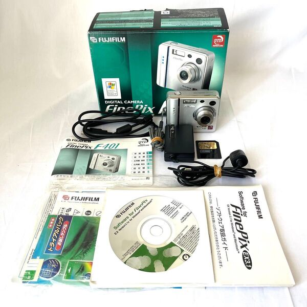 【付属品多数】FUJIFILM FinePix F401 フジフィルム コンパクトデジタルカメラ