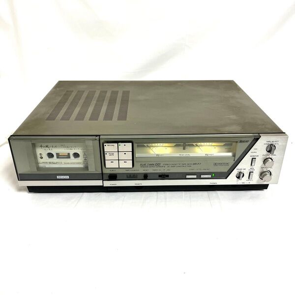 【希少☆再生確認済】 DENON デノン 高性能ステレオカセットデッキDR-F7デンオン 日本コロムビア