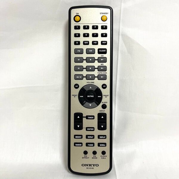 【美品】ONKYO オンキョー リモコン RC-614S プリメインアンプ A-905FX 用