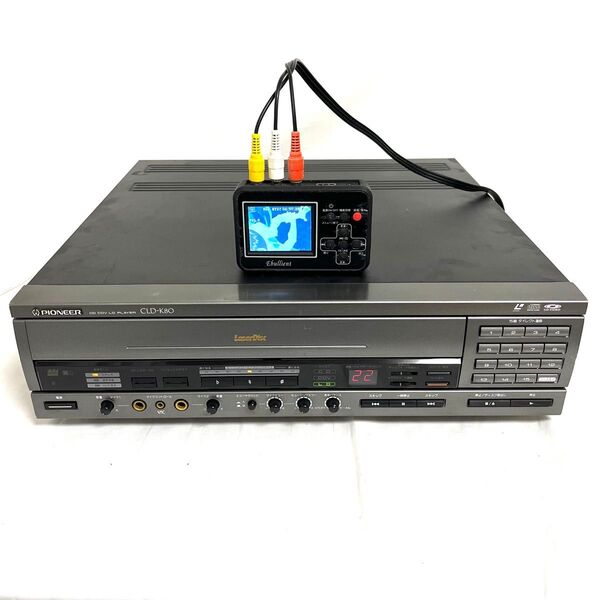 【送料込み】pioneer パイオニア LDプレーヤー CLD-K80