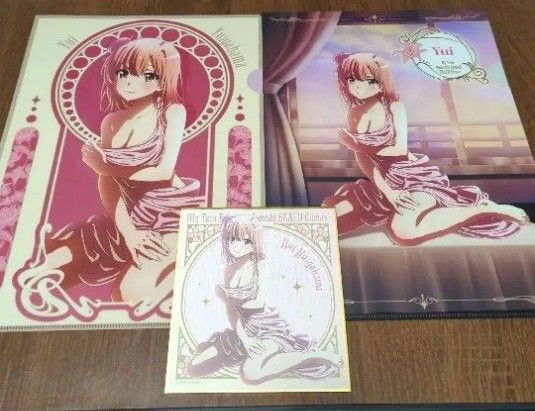 やはり俺の青春ラブコメは間違っている~冬隣り、キミのとなり クリアファイル 色紙 由比ヶ浜