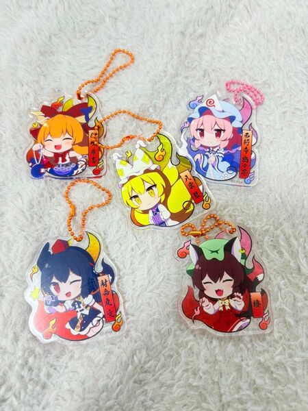 東方project ダイソー DAISO アクリルキーホルダー