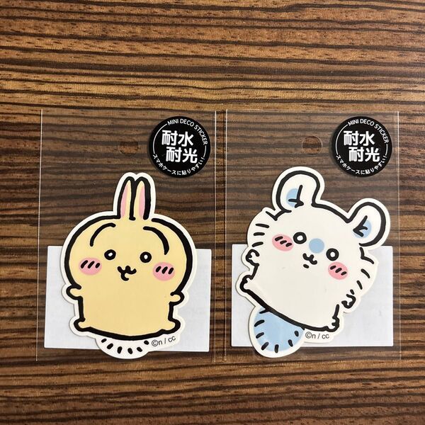 ちいかわ ミニデコステッカー しろめ うさぎ モモンガ