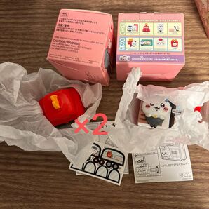 ちいかわ ハッピーセット ハチワレのマクドナルドカレンダー 1点 ラッコのドライブころころメジャー 2点
