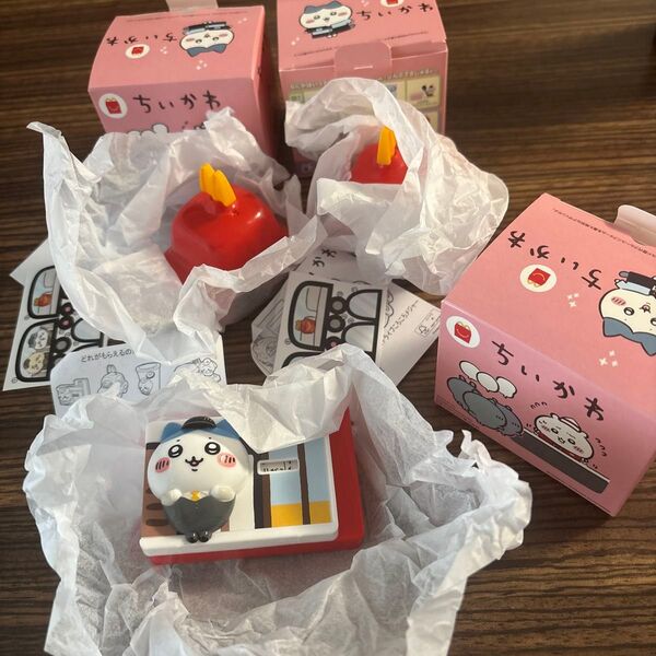 ちいかわ ハッピーセット ハチワレのマクドナルドカレンダー 1点 ラッコのドライブころころメジャー 2点