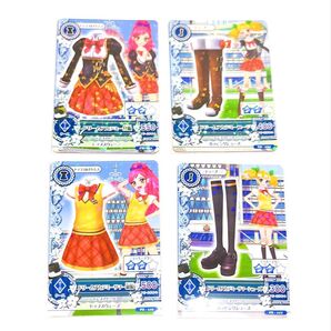 アイカツカード ドリームアカデミー制服コーデ 夏服 冬服 4枚セット