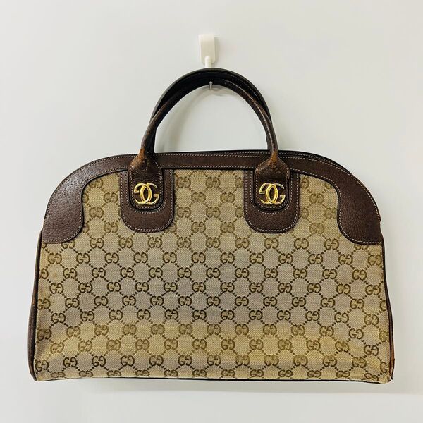 GUCCI BOUTIQUE グッチ GGキャンバス ハンドバッグ ヴィンテージ