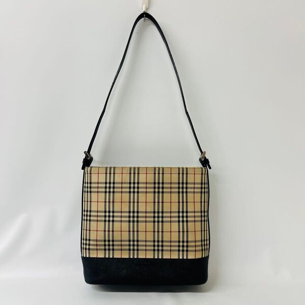 BURBERRY バーバリー ノバチェック ショルダーバッグ ワンショルダーバッグ キャンバス
