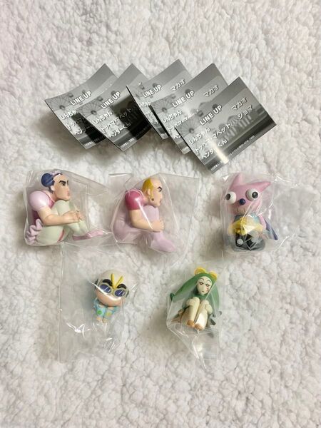 まちぼうけ ヘンダーランド クレヨンしんちゃん マカオ ジョマ しんちゃん トッペマ・マペット まちぼうけ6 フルコンプセット