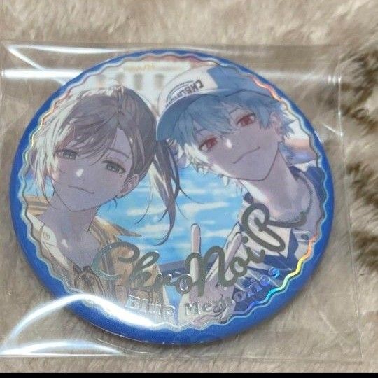 ChroNoiR Blue Memories 叶 葛葉 缶バッジ