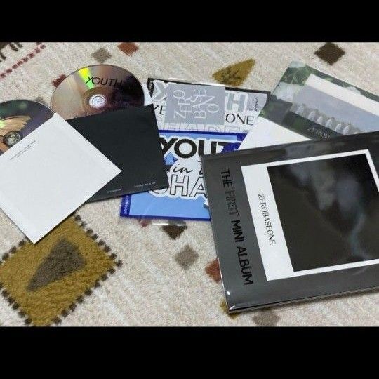ZEROBASEONE YOUTH IN THE SHADE ミニアルバム2形態 ポスター2枚付き ゼベワン zb1