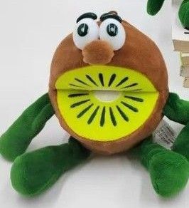 キウイブラザーズ ぬいぐるみ1個 ポーチ 小物入れ キーホルダー グリーンのみ マスコットポーチ