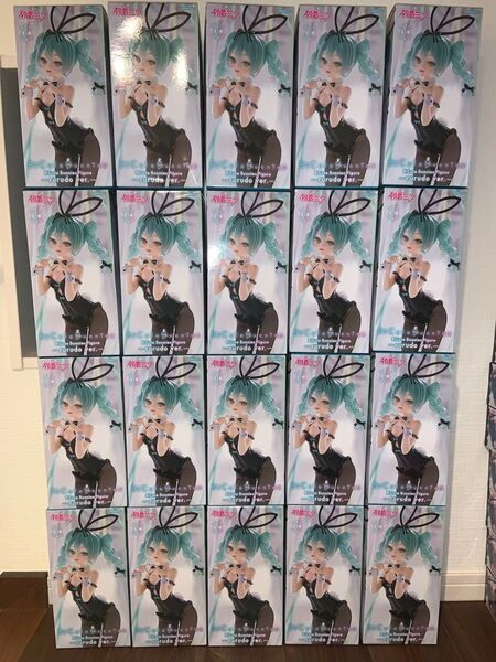 初音ミク bicute bunnies figure rurudo 黒 20体セット