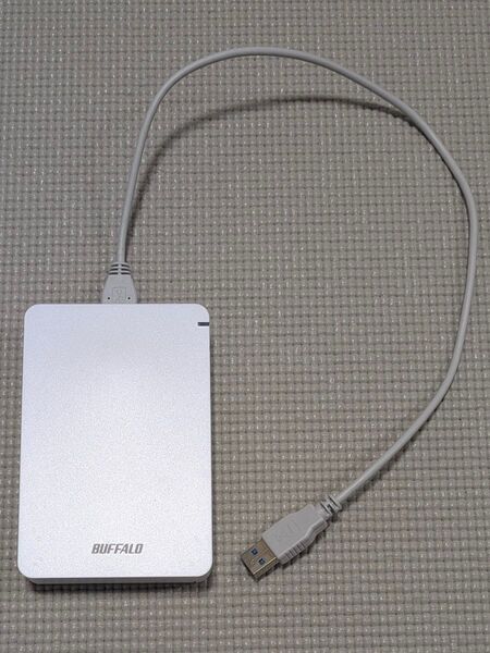 BUFFALO ポータブル外付けHDD 5TB HD-PGF5.0U3-GWHA