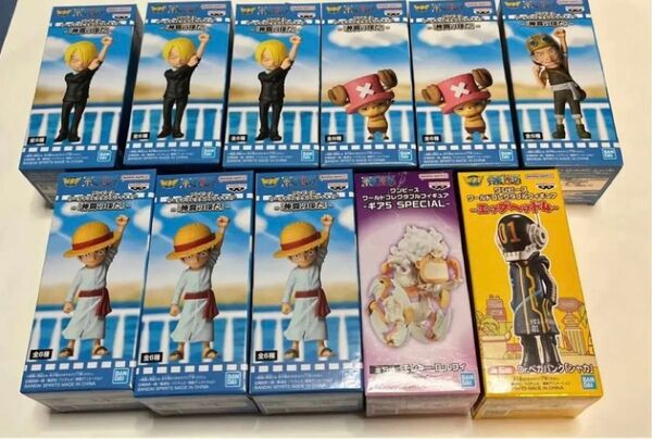 ワンピース ワールドコレクタブルフィギュア仲間の印だなどまとめ売り