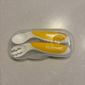 EDISONmama フォーク&スプーン ケース付き 右手用