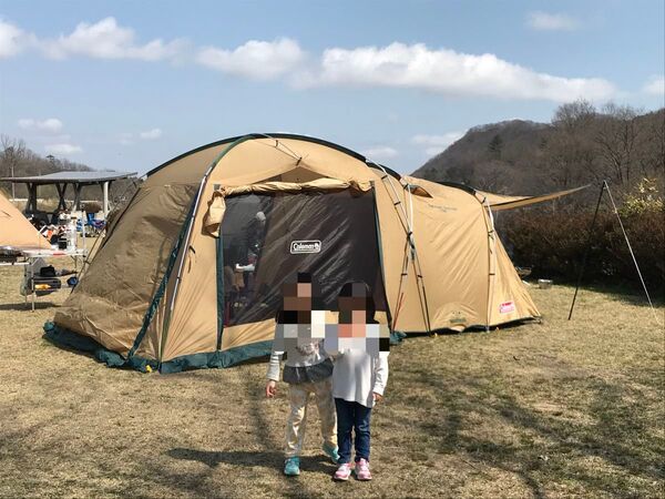 【美品】コールマン タフスクリーン2ルームハウス+グランドシートセット