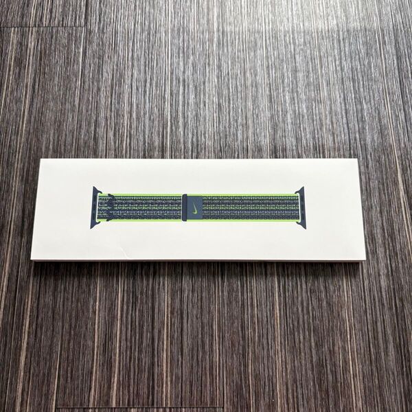 【新品・未開封】Apple Watch Bright Green/Blue Nike Sport Loop スポーツループ バンド
