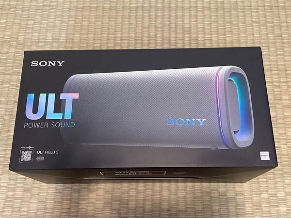 新品 未使用 未開封 SONY ULT FIELD5 ホワイト 箱凹み 送料込
