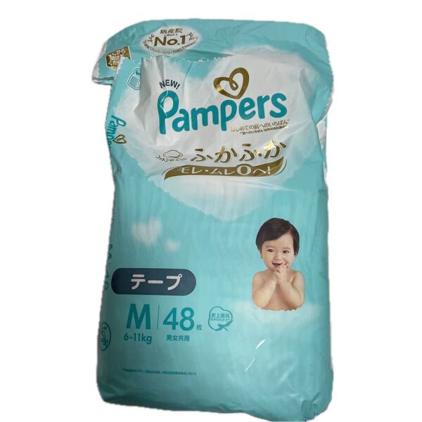 パンパース オムツ 肌へのいちばん 紙おむつ テープ M
