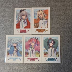 ホロライブ expo チェキ 響咲リオナ 虎金妃笑虎 水宮枢 綺々羅々ヴィヴィ 輪堂千速