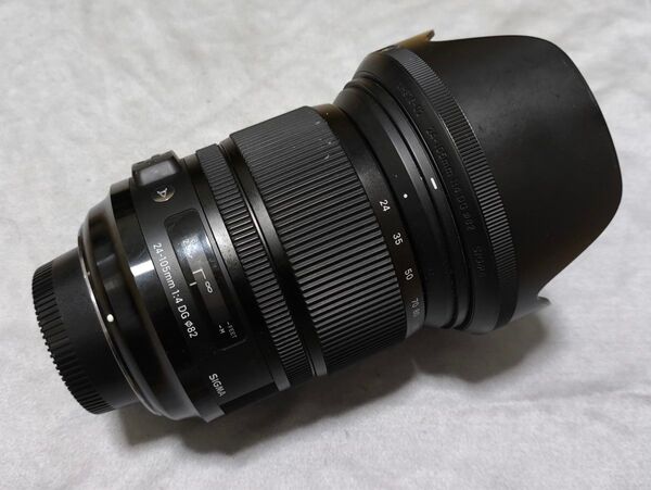 ジャンク SIGMA 24-105mm F4 DG OS HSM NikonFマウント