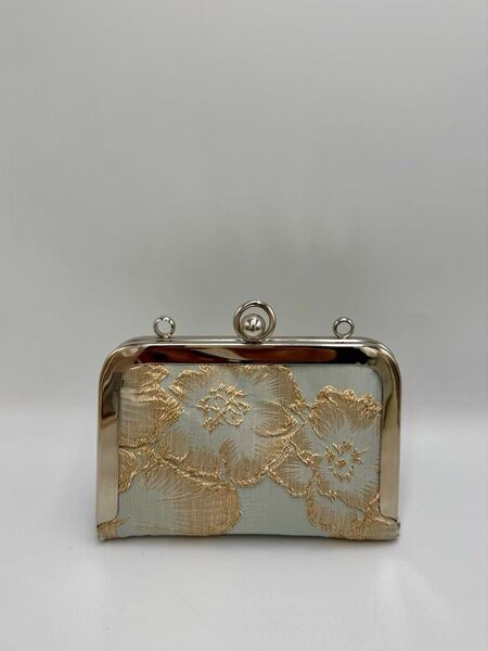 ハンドメイド がま口 カードケース #244